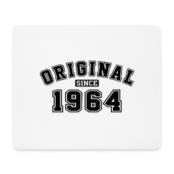 Original Since 1964 vintage birthday birthday - Mouse Pad (horizontal) - white - Front