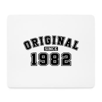 Original Since 1982 College Style - Mouse Pad (horizontal) - white - Front