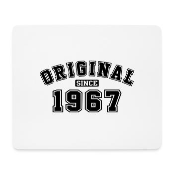 Original Since 1967 College Style - Mouse Pad (horizontal) - white - Front