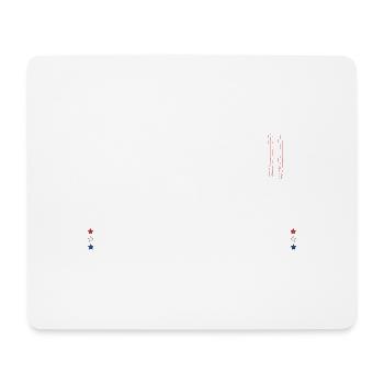 Kinderlose Katze Damen für Kamala Harris 2024 - - Mousepad (Querformat) - Weiß - Vorne