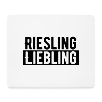 Riesling Liebling - Mousepad (Querformat) - Weiß - Vorne