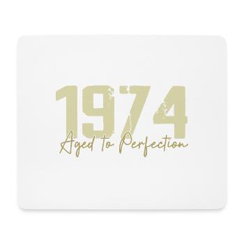 Original 1974 Retro 1974 Geburtstagsgeschenk 1974 - Mousepad (Querformat) - Weiß - Vorne