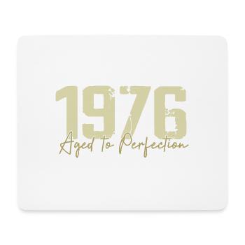 Original 1976 Rétro 1976 Cadeau d’anniversaire 1976 - Tapis de souris (format paysage) - blanc - Devant