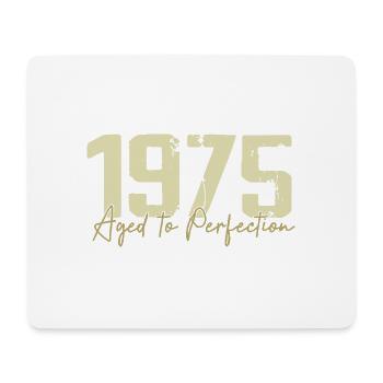 Original 1975 Rétro 1975 Cadeau d’anniversaire 1975 - Tapis de souris (format paysage) - blanc - Devant
