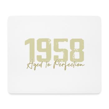 Original 1958 Retro 1958 Birthday Gift 1958 - Mouse Pad (horizontal) - white - Front