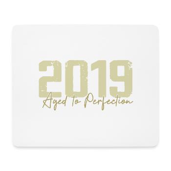 Original 2019 Retro 2019 Birthday Gift 2019 - Mouse Pad (horizontal) - white - Front