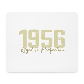 Original 1956 Rétro 1956 Cadeau d’anniversaire 1956 - Tapis de souris (format paysage) - blanc - Devant