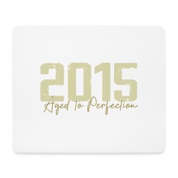 Original 2015 Retro 2015 Geburtstagsgeschenk 2015 - Mousepad (Querformat) - Weiß - Vorne