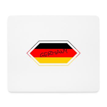Deutschland Germany - Mousepad (Querformat) - Weiß - Vorne