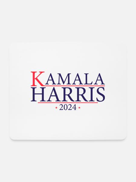 Kamala 2024 - Kamala Harris 2024 für die Präsidentin - Mousepad (Querformat) - Weiß