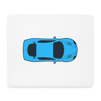 dragster racer automotive car racing car4 - Mouse Pad (horizontal) - white - Front