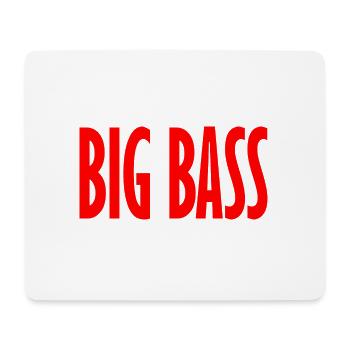 grande ligne de basse - Tapis de souris (format paysage) - blanc - Devant