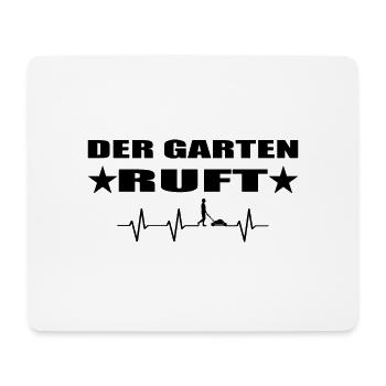 Garten - Mousepad (Querformat) - Weiß - Vorne