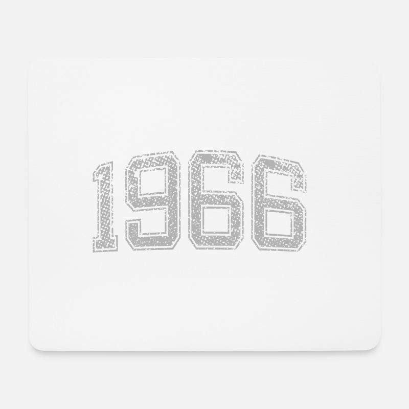 1966 Jahrgang - Mousepad (Querformat) - Weiß