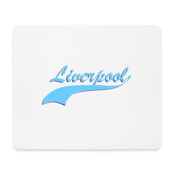 Liverpool - Mousepad (Querformat) - Weiß - Vorne