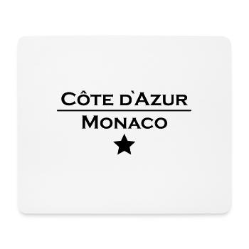 Monaco saying country gift idea - Mouse Pad (horizontal) - white - Front