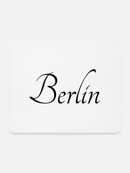 Berlin berlin - Mousepad (Querformat) - Weiß