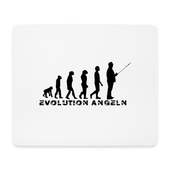 Angeln - Mousepad (Querformat) - Weiß - Vorne