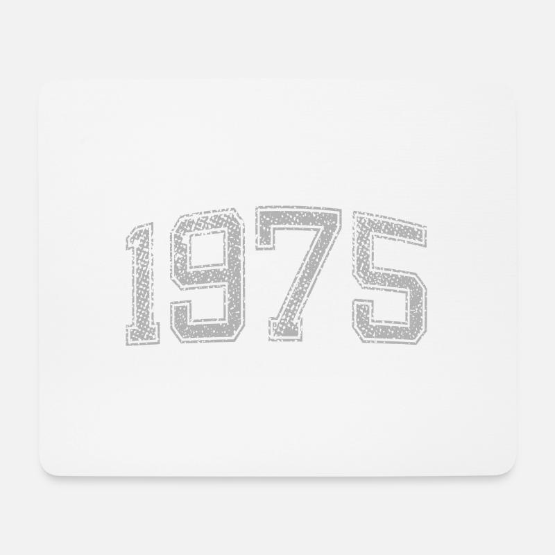 1975 Jahrgang - Mousepad (Querformat) - Weiß