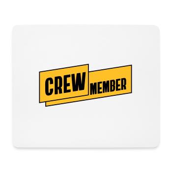 CREW Member Team Bride Staff JGA Group Team - Mouse Pad (horizontal) - white - Front