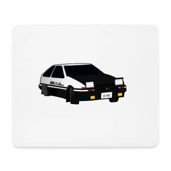 Initial D Dérive Akina - Tapis de souris (format paysage) - blanc - Devant
