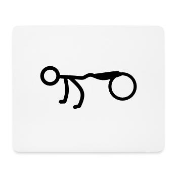 Fittbal - Mouse Pad (horizontal) - white - Front