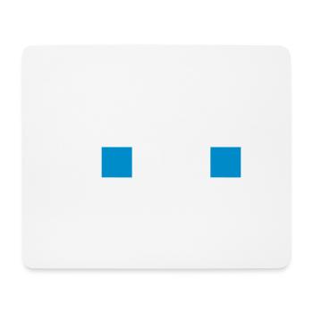 Ghost Eyes Geist Augen Comic Computerspiel Konsole - Mousepad (Querformat) - Weiß - Vorne