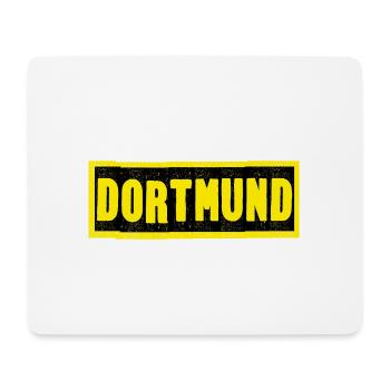 Dortmund - Tapis de souris (format paysage) - blanc - Devant