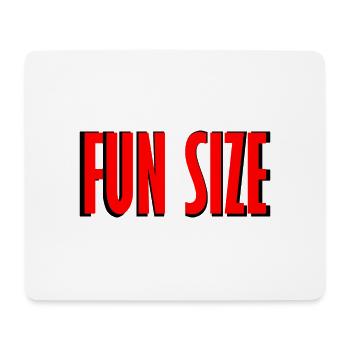 fun size - Mouse Pad (horizontal) - white - Front