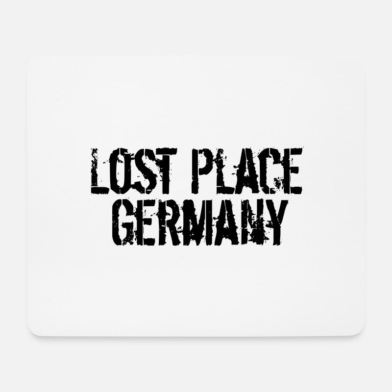 Lost Place Germany - Mousepad (Querformat) - Weiß