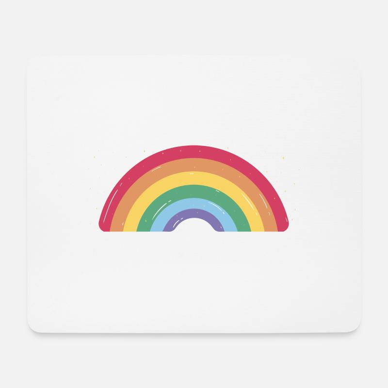 Du kannst mit mir du selbst sein - LGBTQ Ally Gay - Mousepad (Querformat) - Weiß