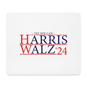 Kamala Walz 2024 - Kamala für die Präsidentin - Mousepad (Querformat) - Weiß - Vorne