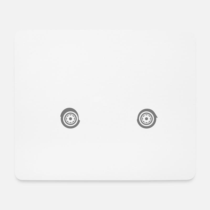 Pick-up - Mousepad (Querformat) - Weiß