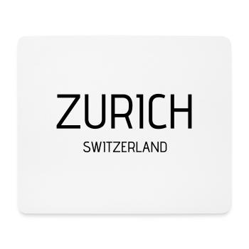 Zurich - Mouse Pad (horizontal) - white - Front