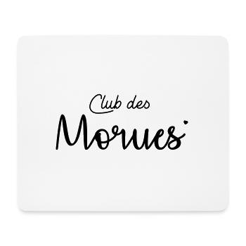 Club des Morues - Tapis de souris (format paysage) - blanc - Devant
