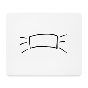 banner - Mouse Pad (horizontal) - white - Front