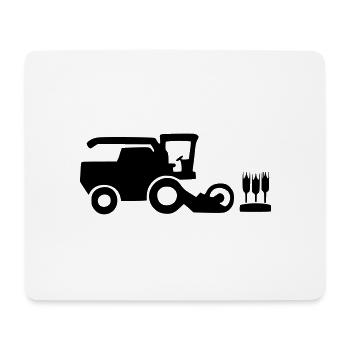 Harvester - Mouse Pad (horizontal) - white - Front