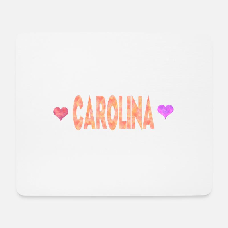 Carolina - Mousepad (Querformat) - Weiß