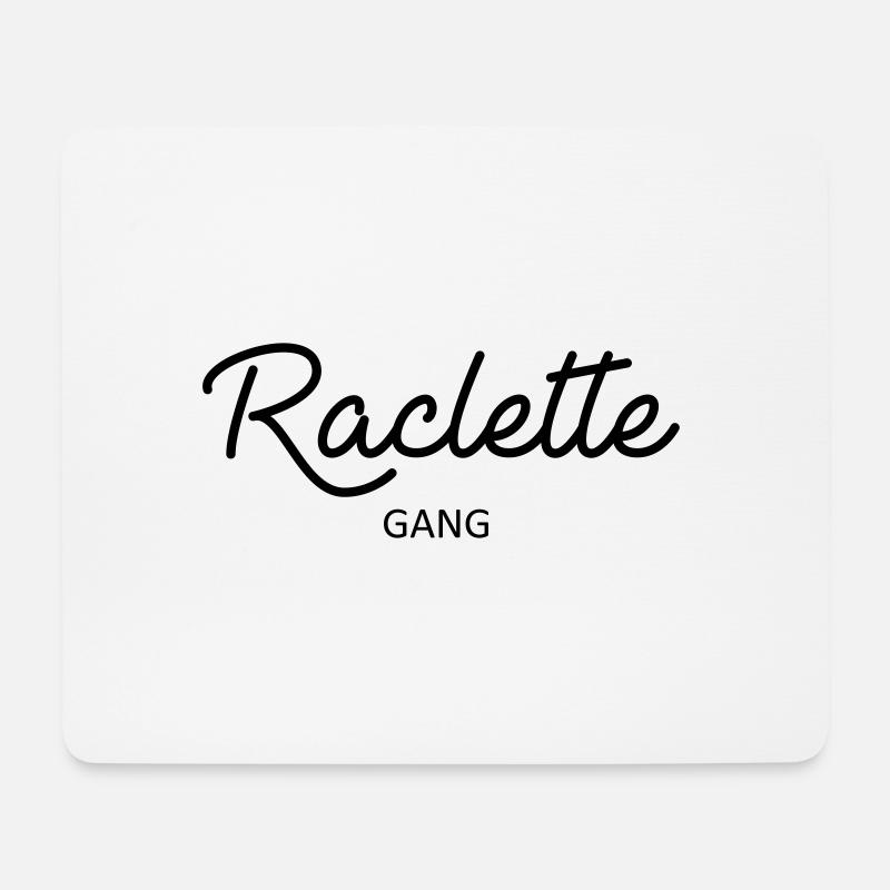Gang Raclette - Mouse Pad (horizontal) - white