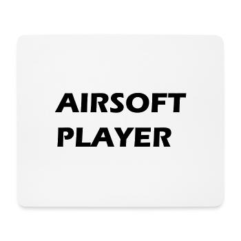 Airsoft player JH - Mouse Pad (horizontal) - white - Front