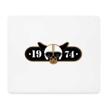 BDMCC 1974 Long Dog - Mouse Pad (horizontal) - white - Front