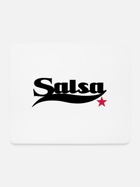 Salsa - Salsa Dance Shirt - Mousepad (Querformat) - Weiß