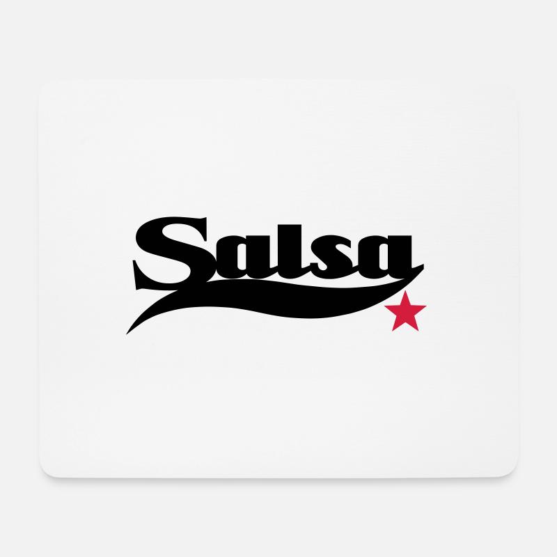 Salsa - Salsa Dance Shirt - Mousepad (Querformat) - Weiß