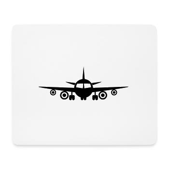 Fly a plane - Mouse Pad (horizontal) - white - Front