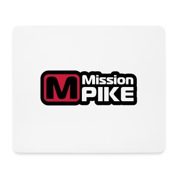 Hecht, Angeln, Fishing, MissionPike - Mousepad (Querformat) - Weiß - Vorne