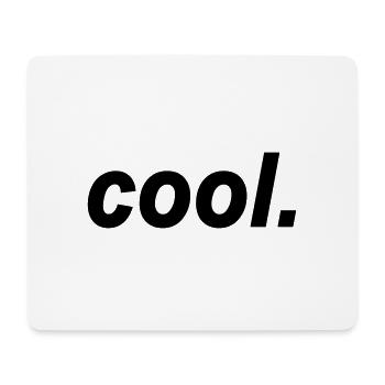 cool - Tapis de souris (format paysage) - blanc - Devant