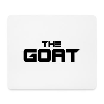 The GOAT - Tapis de souris (format paysage) - blanc - Devant