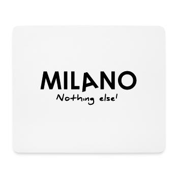 milan nichts anderes - Mousepad (Querformat) - Weiß - Vorne