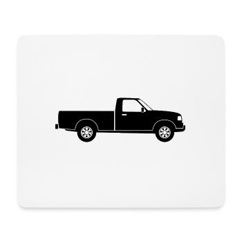 Pick-up Truck - Mousepad (Querformat) - Weiß - Vorne