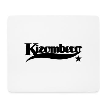 Kizombero Star - Kizomba Danse T-shirt - Tapis de souris (format paysage) - blanc - Devant